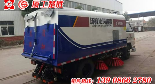 江鈴5方圓形箱體掃路車